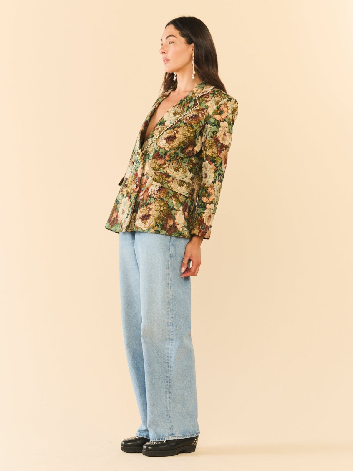 Meredith Blazer | Flora Floral Jacquard Meredith Blazer | Flora Floral Jacquard