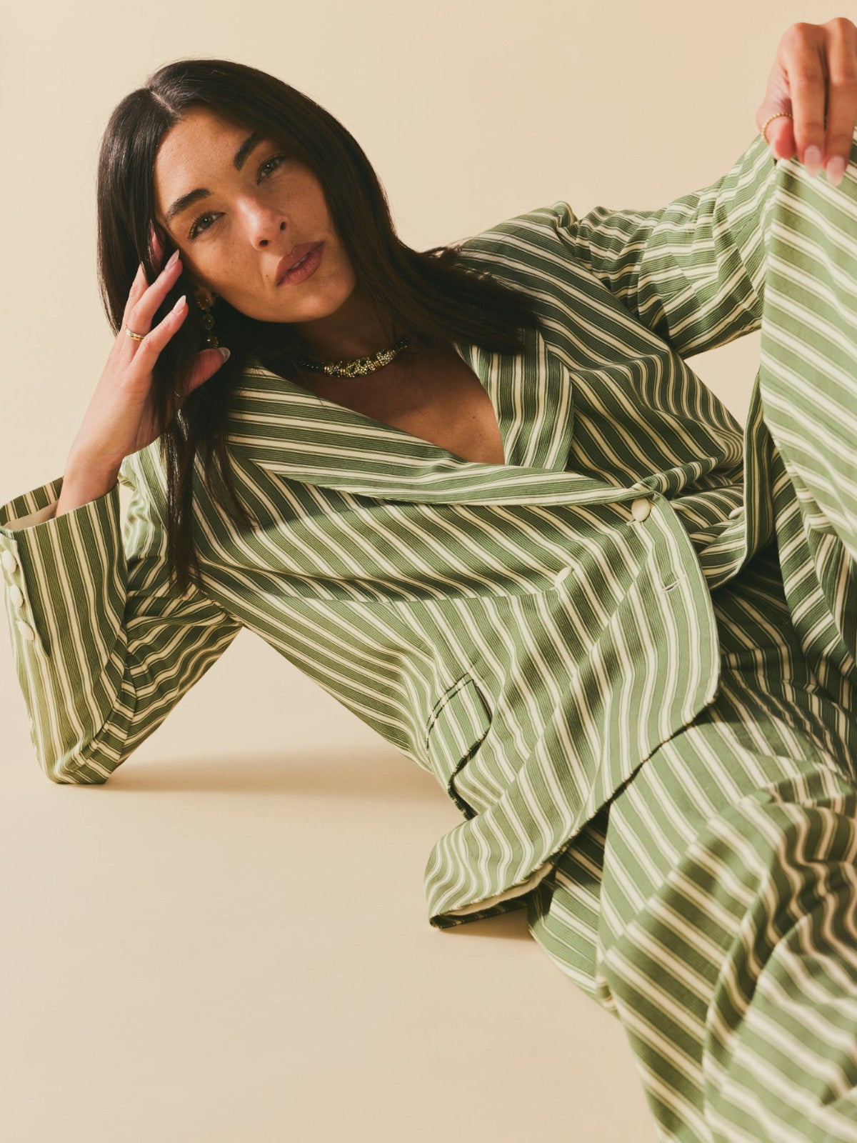 Meredith Blazer | Meadow Stripe Meredith Blazer | Meadow Stripe