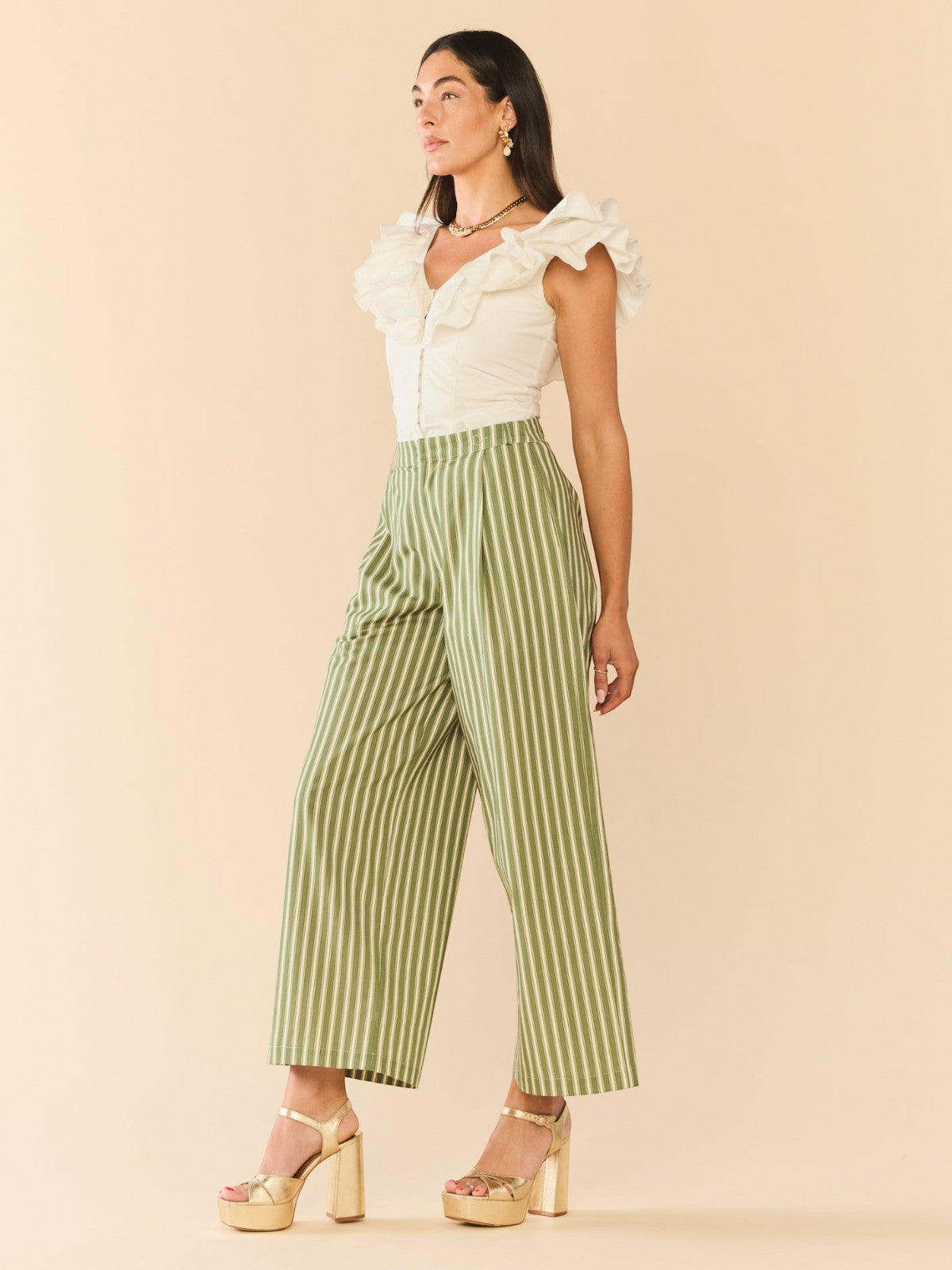 Nina Pant | Meadow Stripe Nina Pant | Meadow Stripe