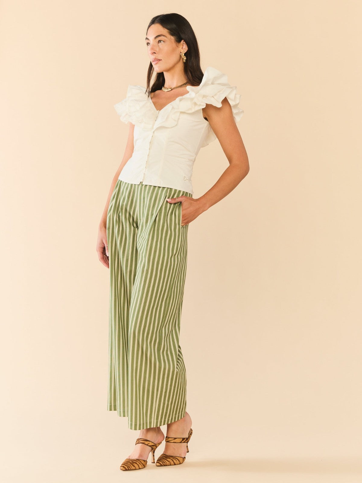 Pop Top | White Pop Top | White