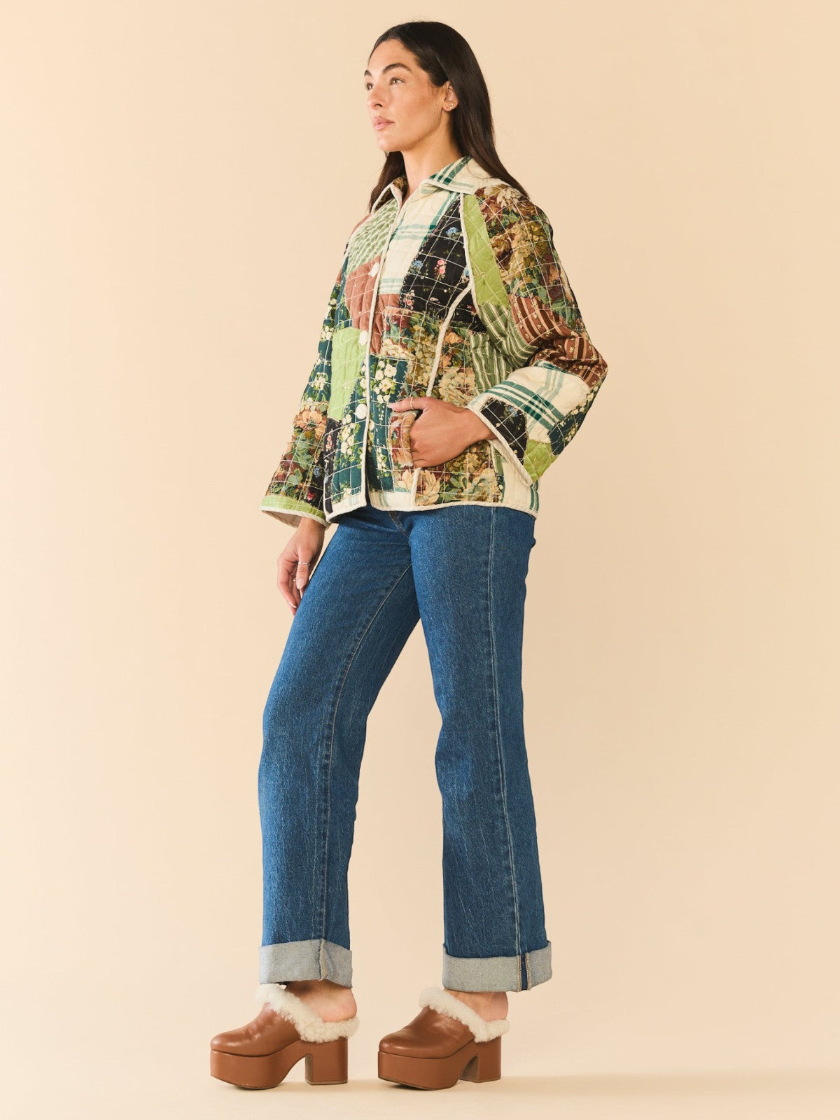 Quilted Scrap Jacket Quilted Scrap Jacket