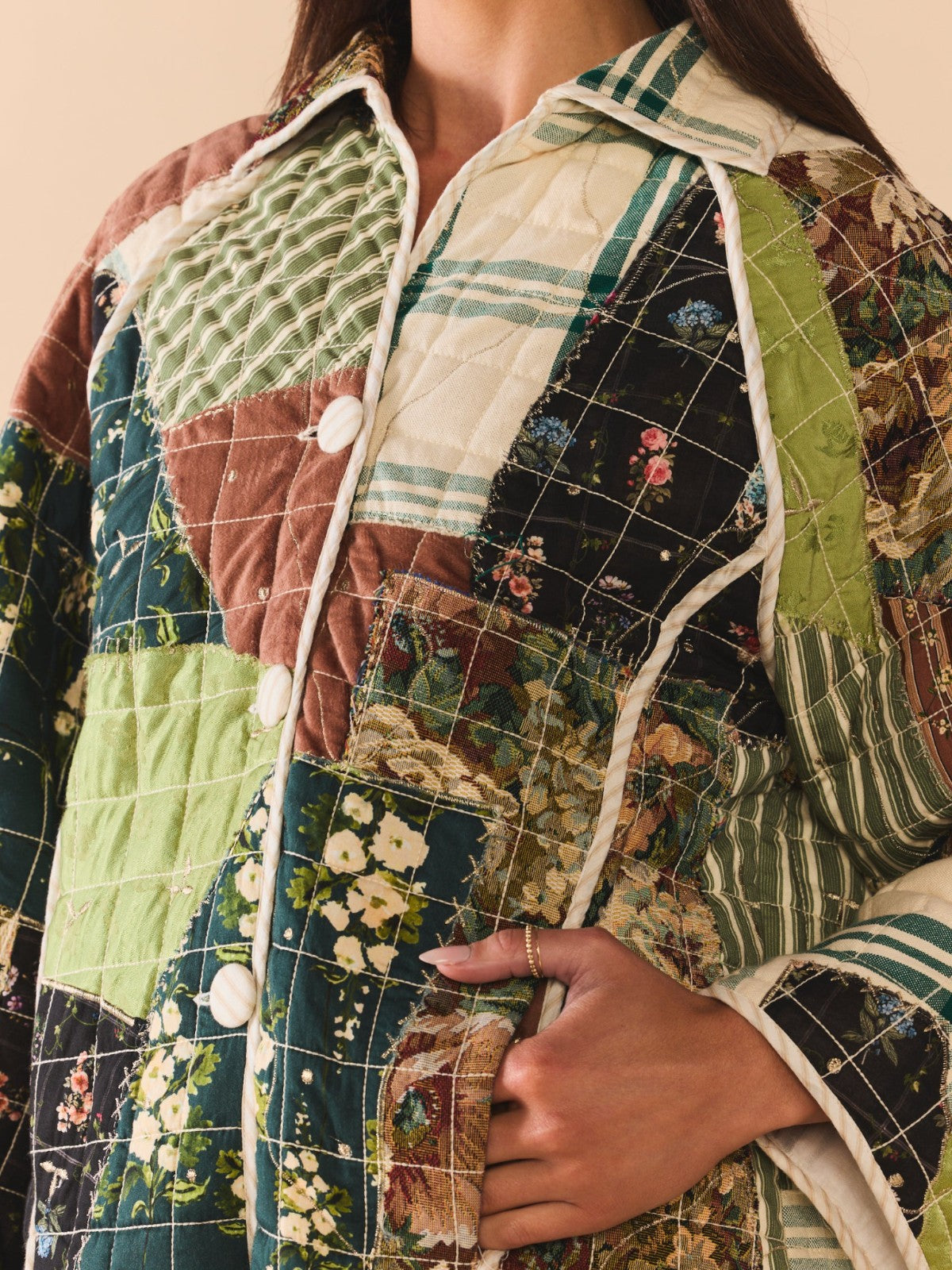 Quilted Scrap Jacket Quilted Scrap Jacket