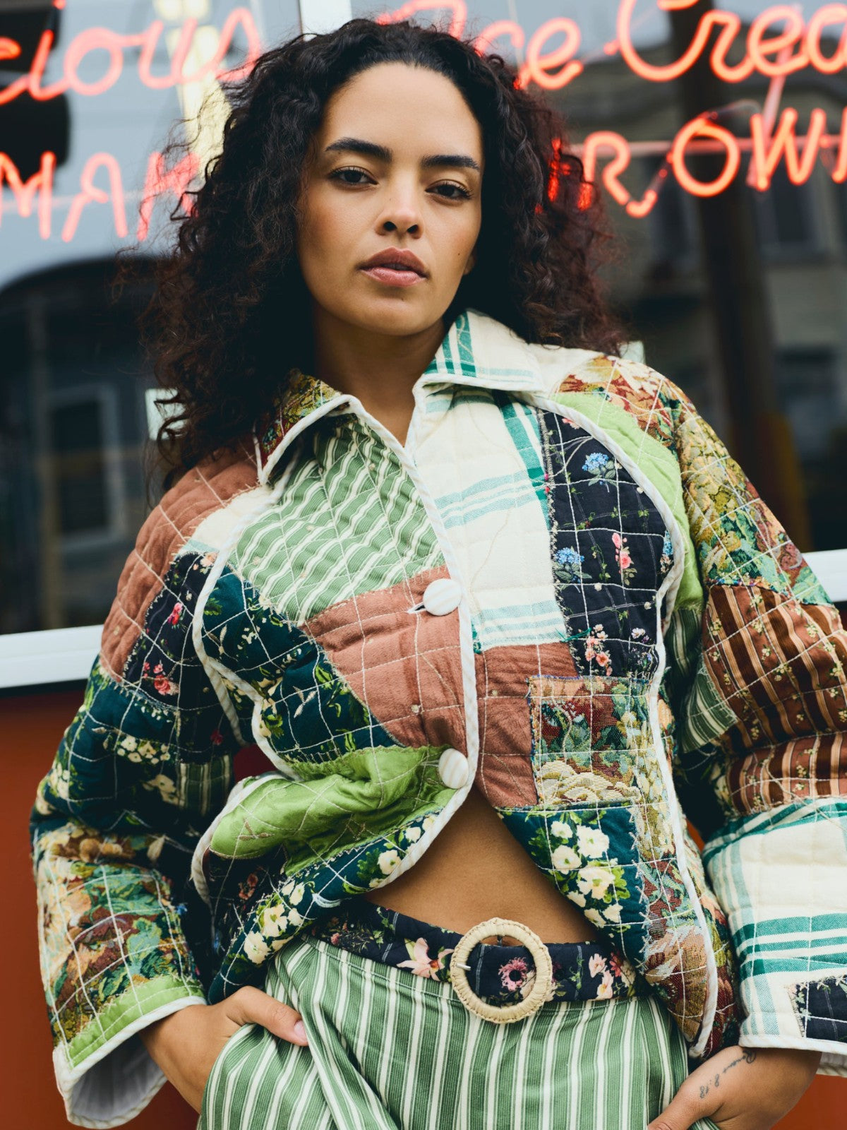 Quilted Scrap Jacket Quilted Scrap Jacket