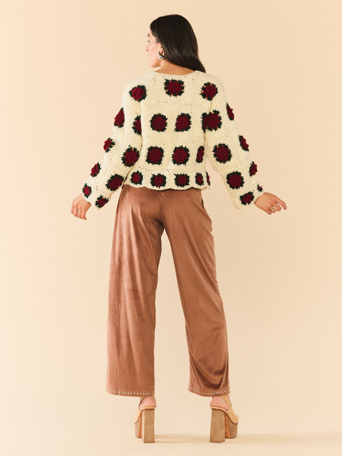 Round Top Sweater Jacket Round Top Sweater Jacket