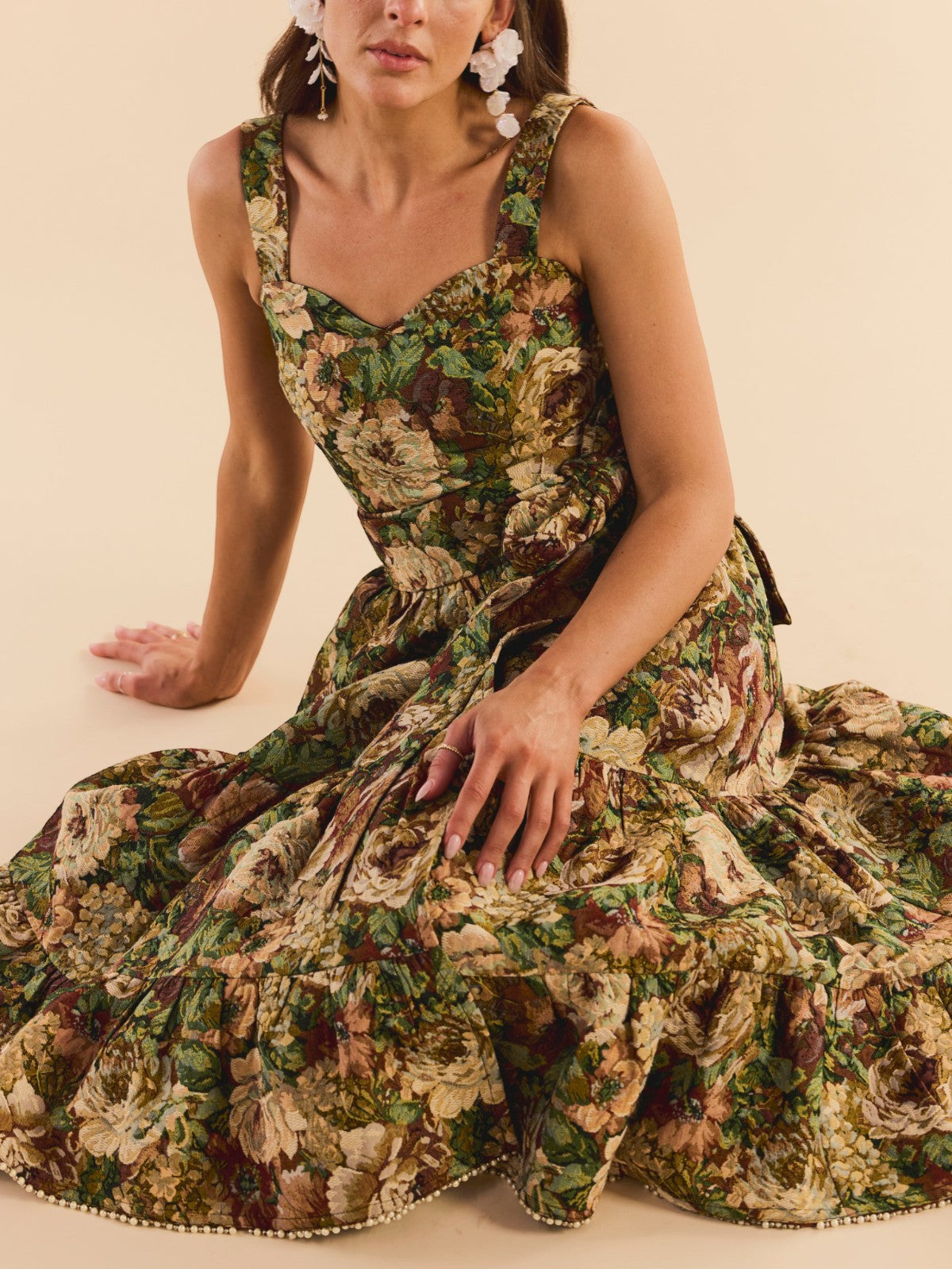 Tracy Set | Flora Floral Jacquard Tracy Set | Flora Floral Jacquard