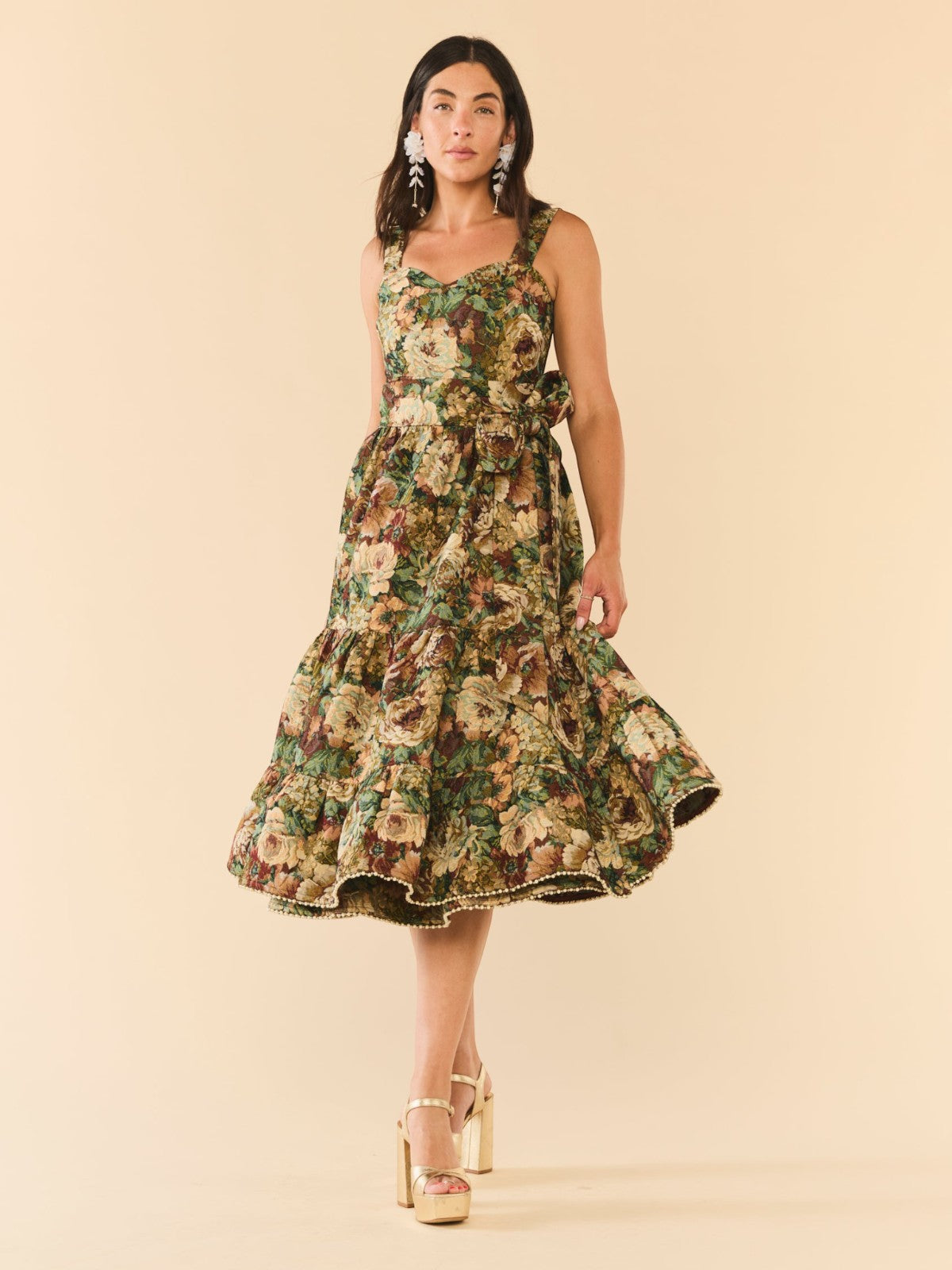 Tracy Set | Flora Floral Jacquard