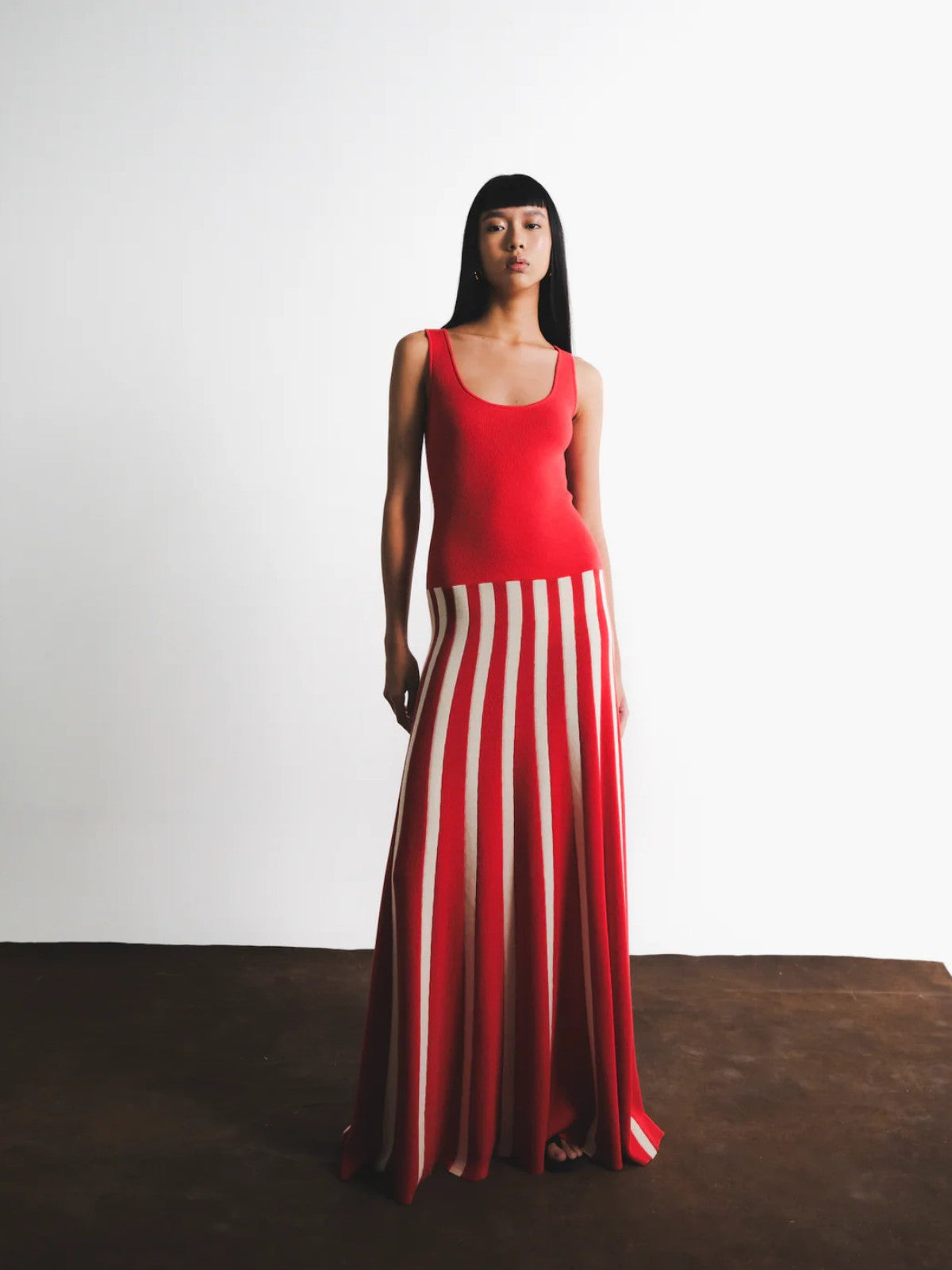 Agreste Sleeveless Maxi Dress | Red Agreste Sleeveless Maxi Dress | Red
