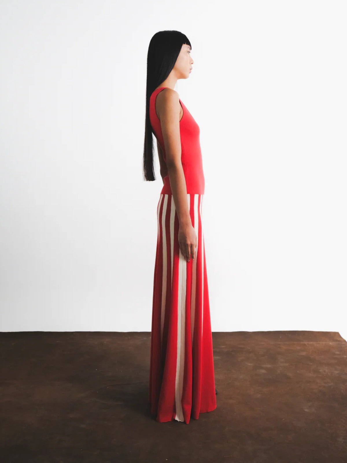 Agreste Sleeveless Maxi Dress | Red Agreste Sleeveless Maxi Dress | Red