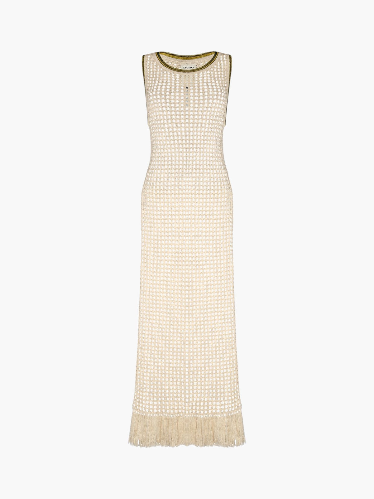 Atuq Knitted Vest Dress | Ivory