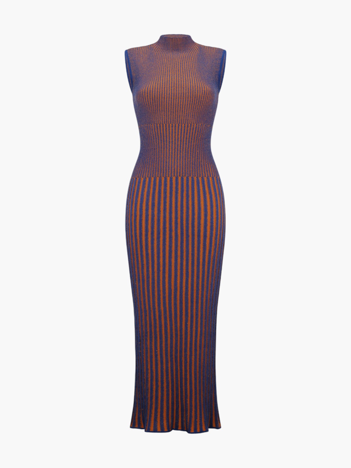 Golfo Maxi Dress | Electric Blue/Orange Golfo Maxi Dress | Electric Blue/Orange - Fashionkind