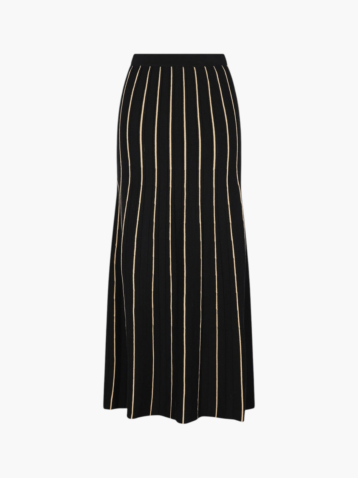 Manglar Maxi Skirt | Black/Peach