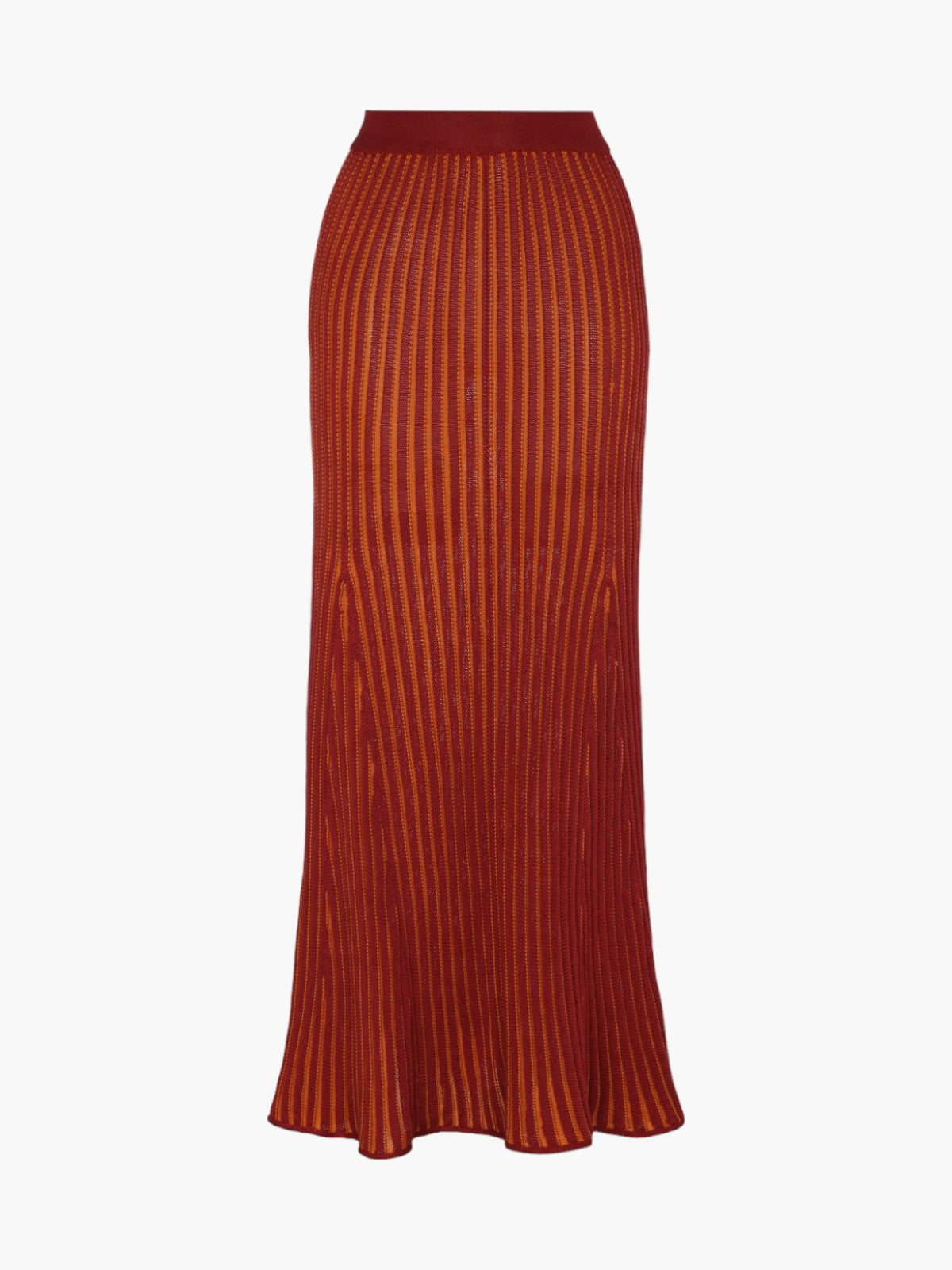 Marina Maxi Skirt | Burgundy / Orange Marina Maxi Skirt | Burgundy / Orange - Fashionkind
