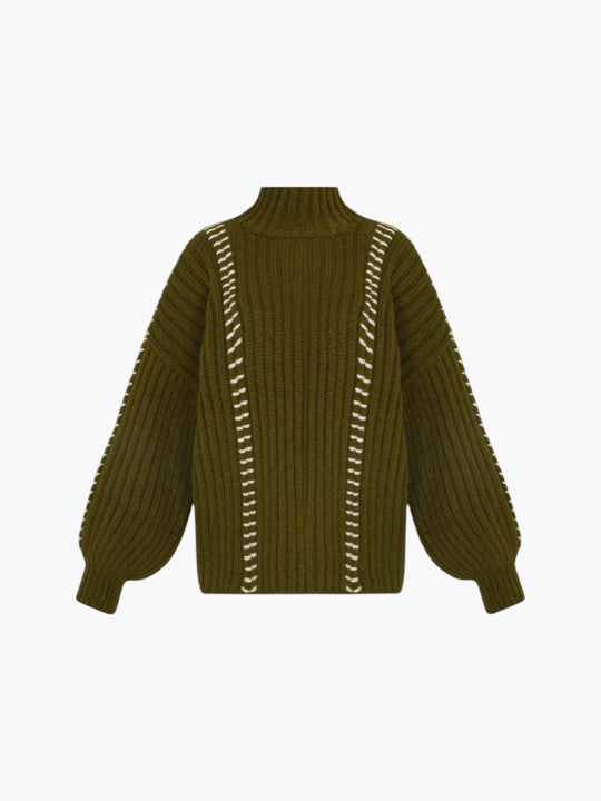 Mayu Sweater | Olive