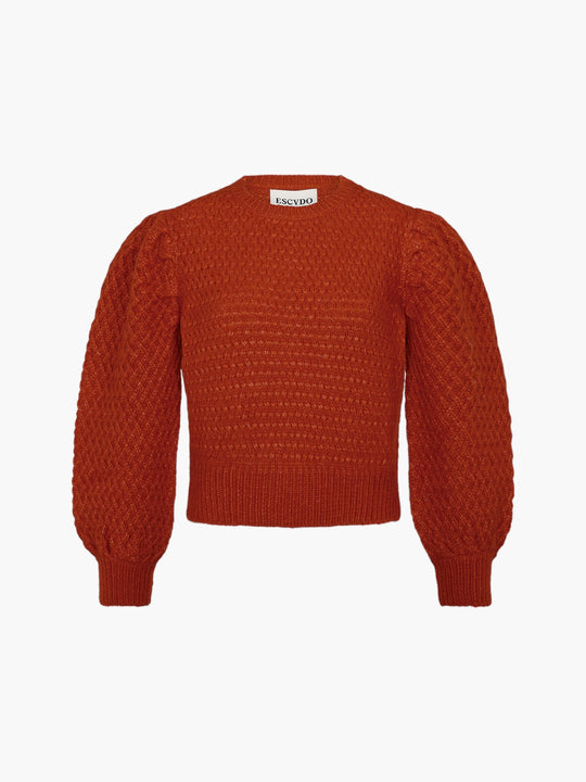 Milagros Sweater | Brick