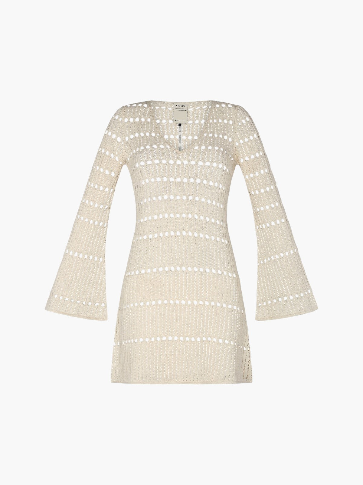 Mishi Knitted Mini Dress | Ivory Mishi Knitted Mini Dress | Ivory