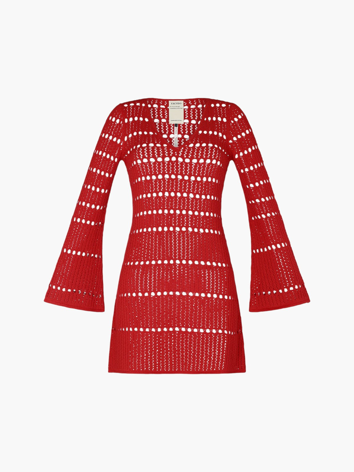 Mishi Knitted Dress | Red Mishi Knitted Dress | Red