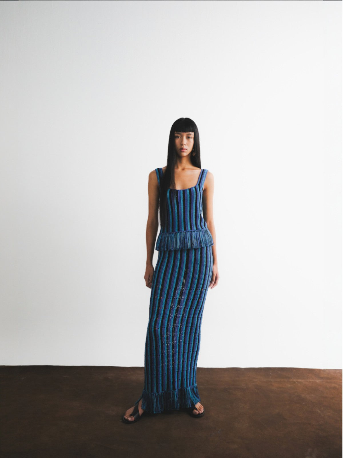 Misti Ankle Skirt | Blue Misti Ankle Skirt | Blue