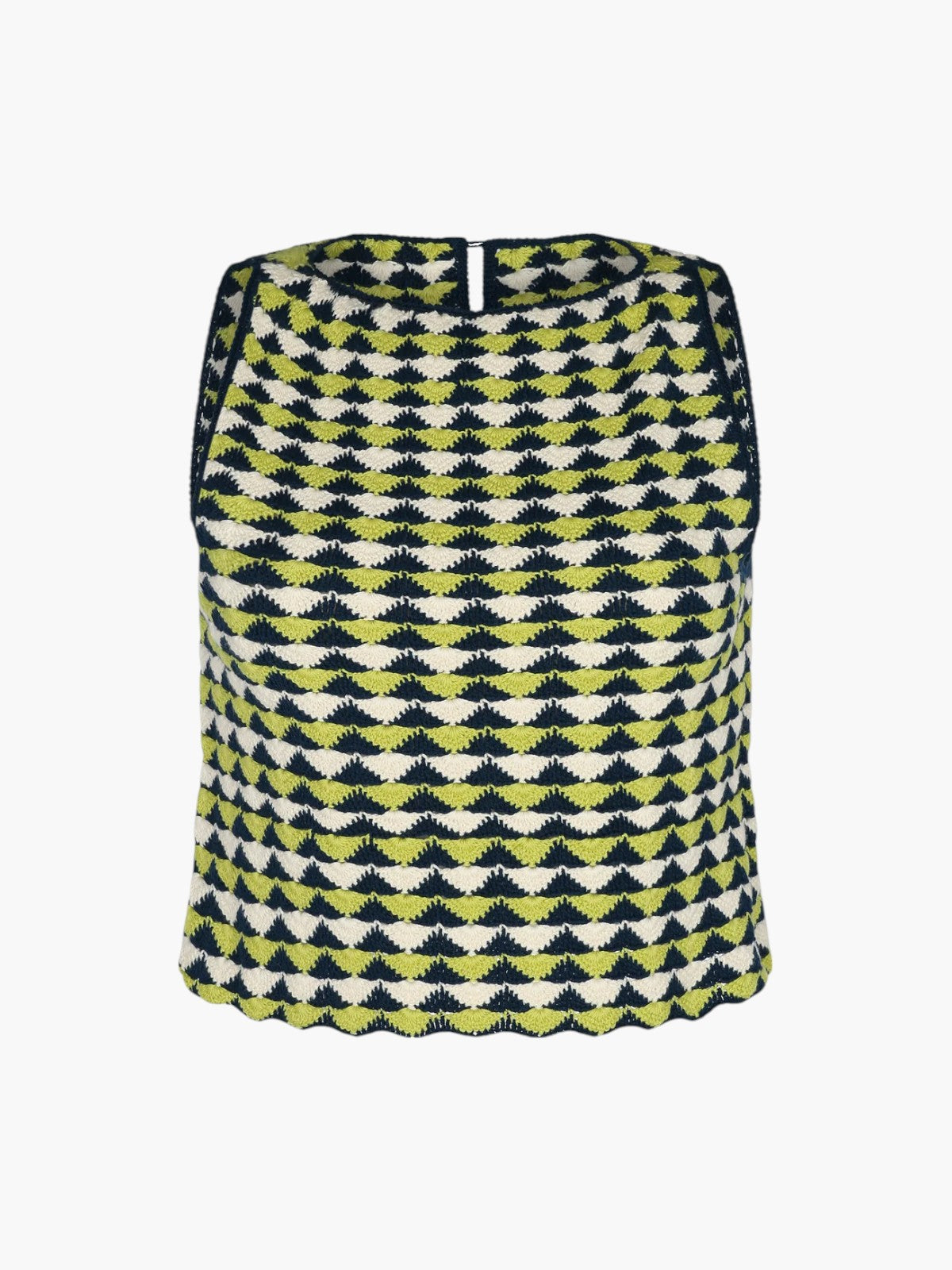 Motupe Top | Lime/Blue Motupe Top | Lime/Blue - Fashionkind