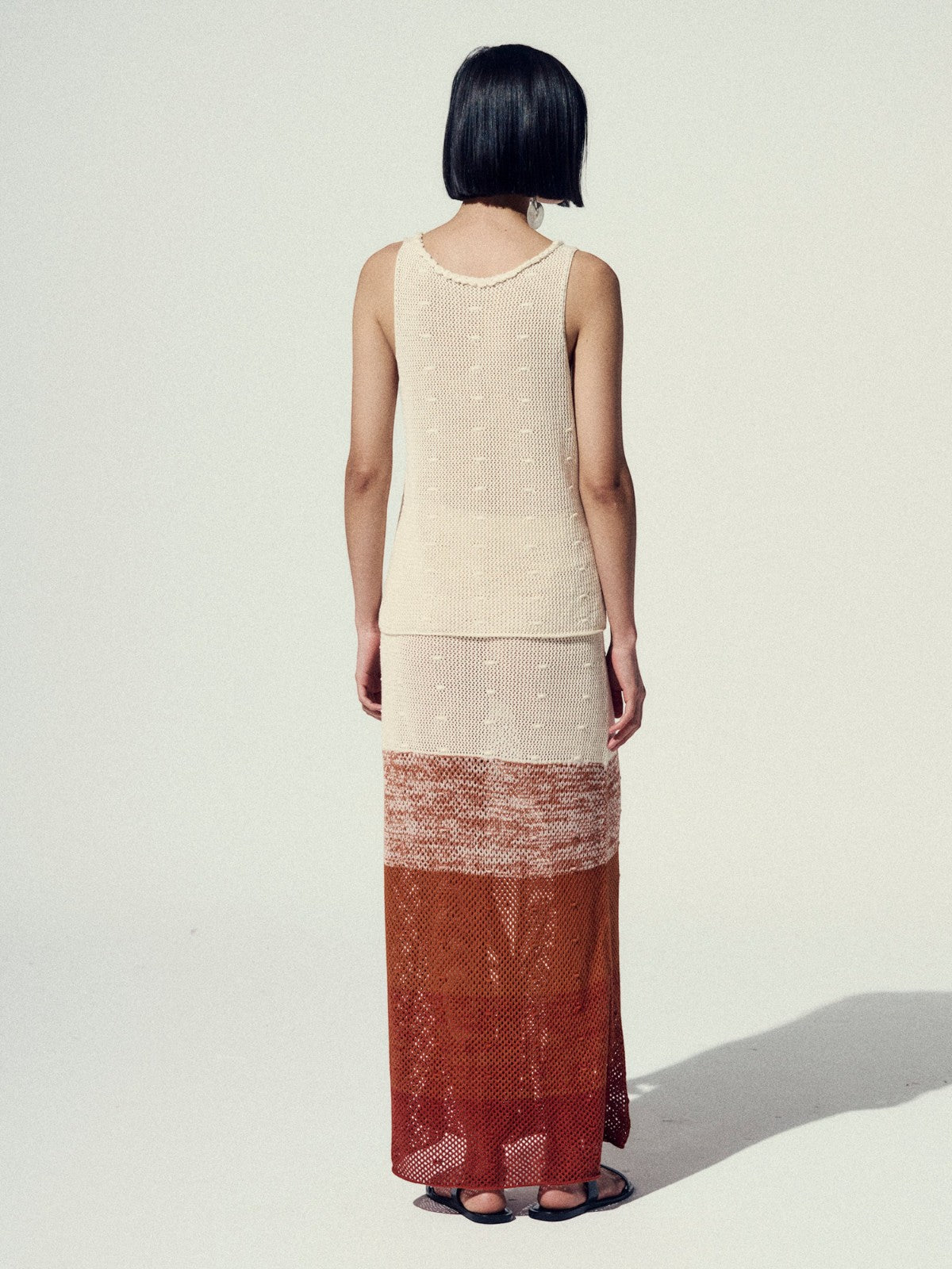 Ofrenda Skirt | Tobacco/Ivory Ofrenda Skirt | Tobacco/Ivory - Fashionkind
