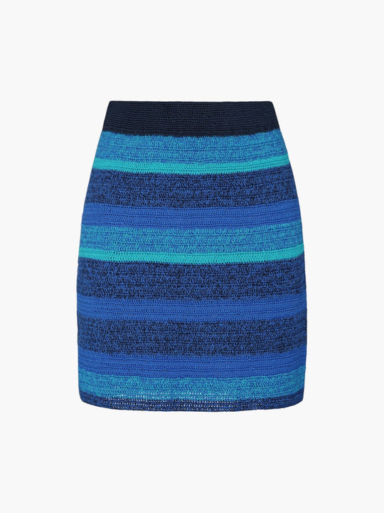Plumar Mini Skirt | Blues