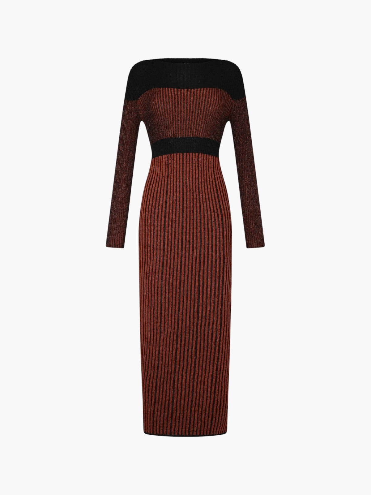 Raaku Sleeveless Maxi Dress | Brown/Black Raaku Sleeveless Maxi Dress | Brown/Black