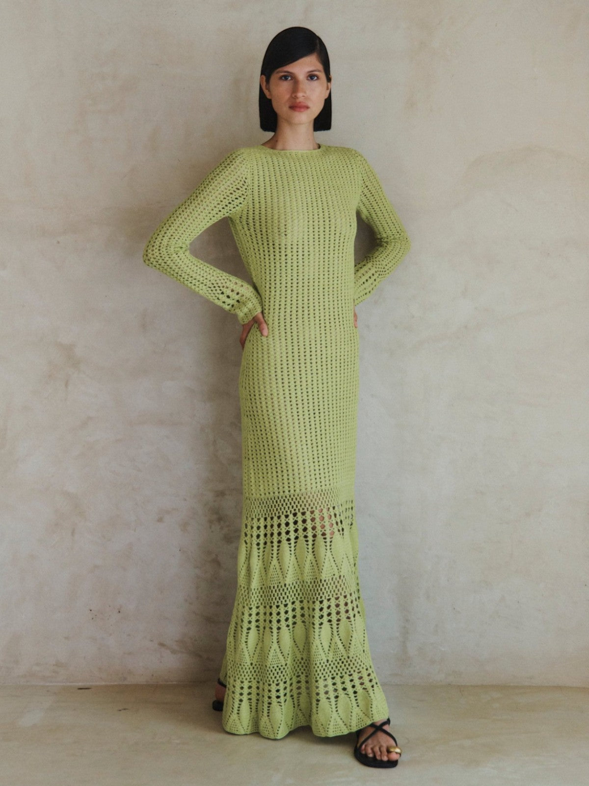 Reflejo Maxi Dress | Pistaccio Reflejo Maxi Dress | Pistaccio - Fashionkind