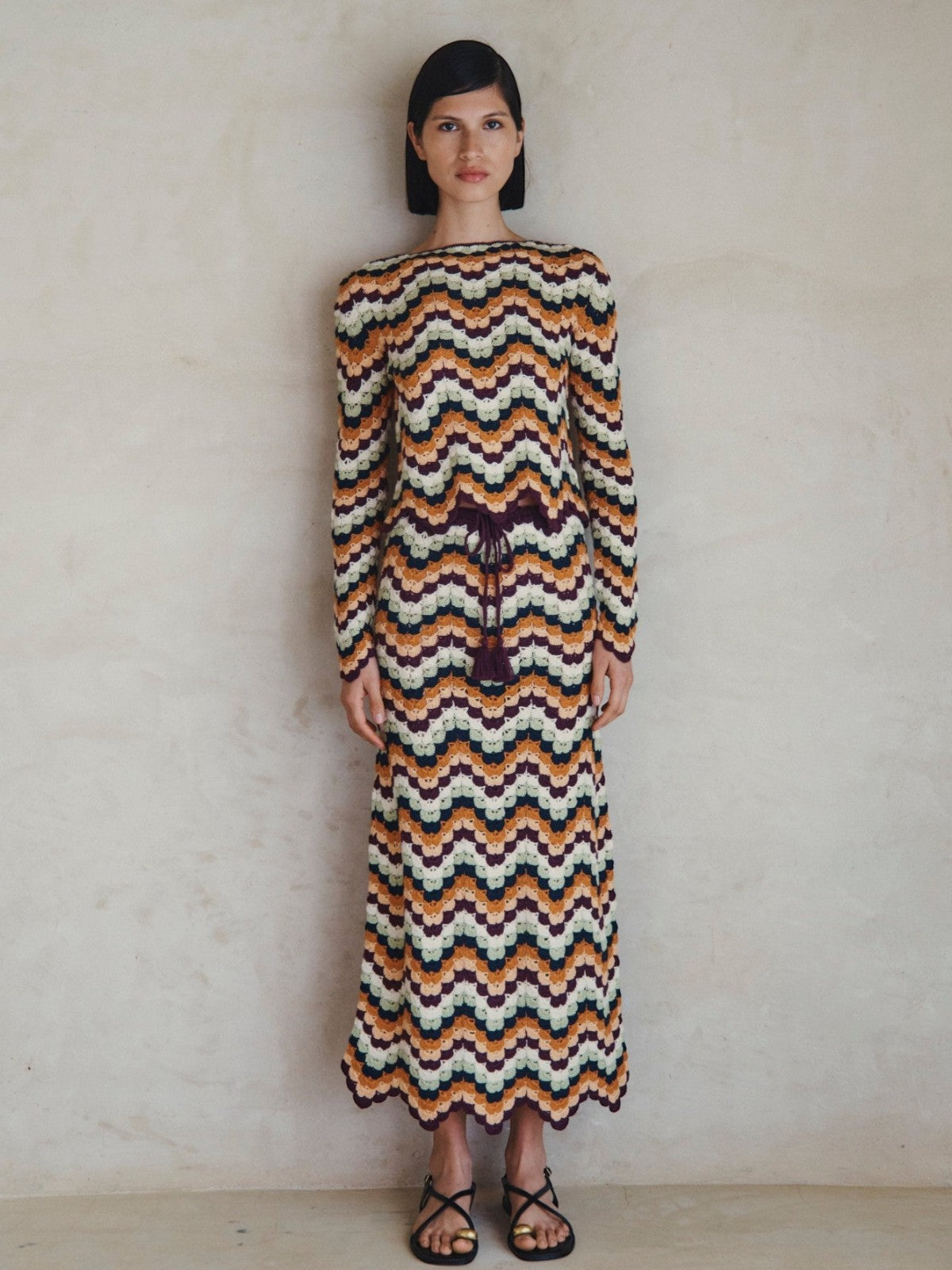 Safi Pesca Pencil Skirt | Pistaccio Terracota Safi Pesca Pencil Skirt | Pistaccio Terracota - Fashionkind