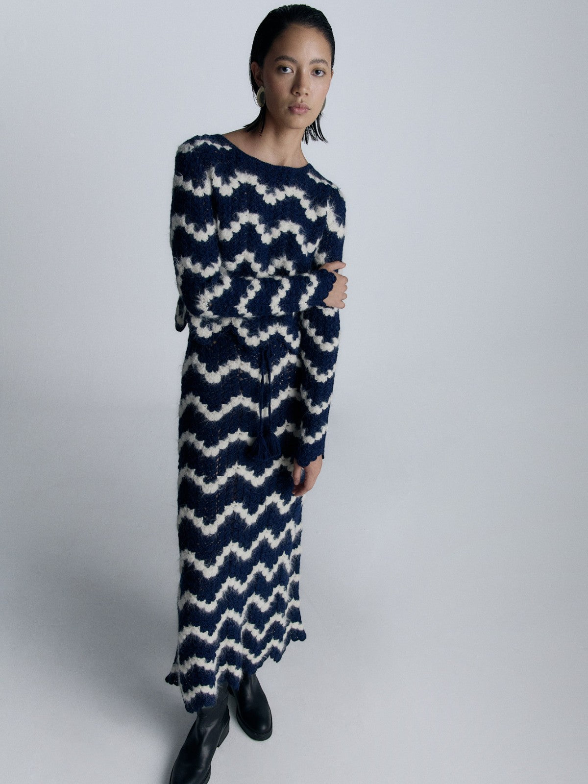 Safi Skirt | Blue/Ivory Safi Skirt | Blue/Ivory