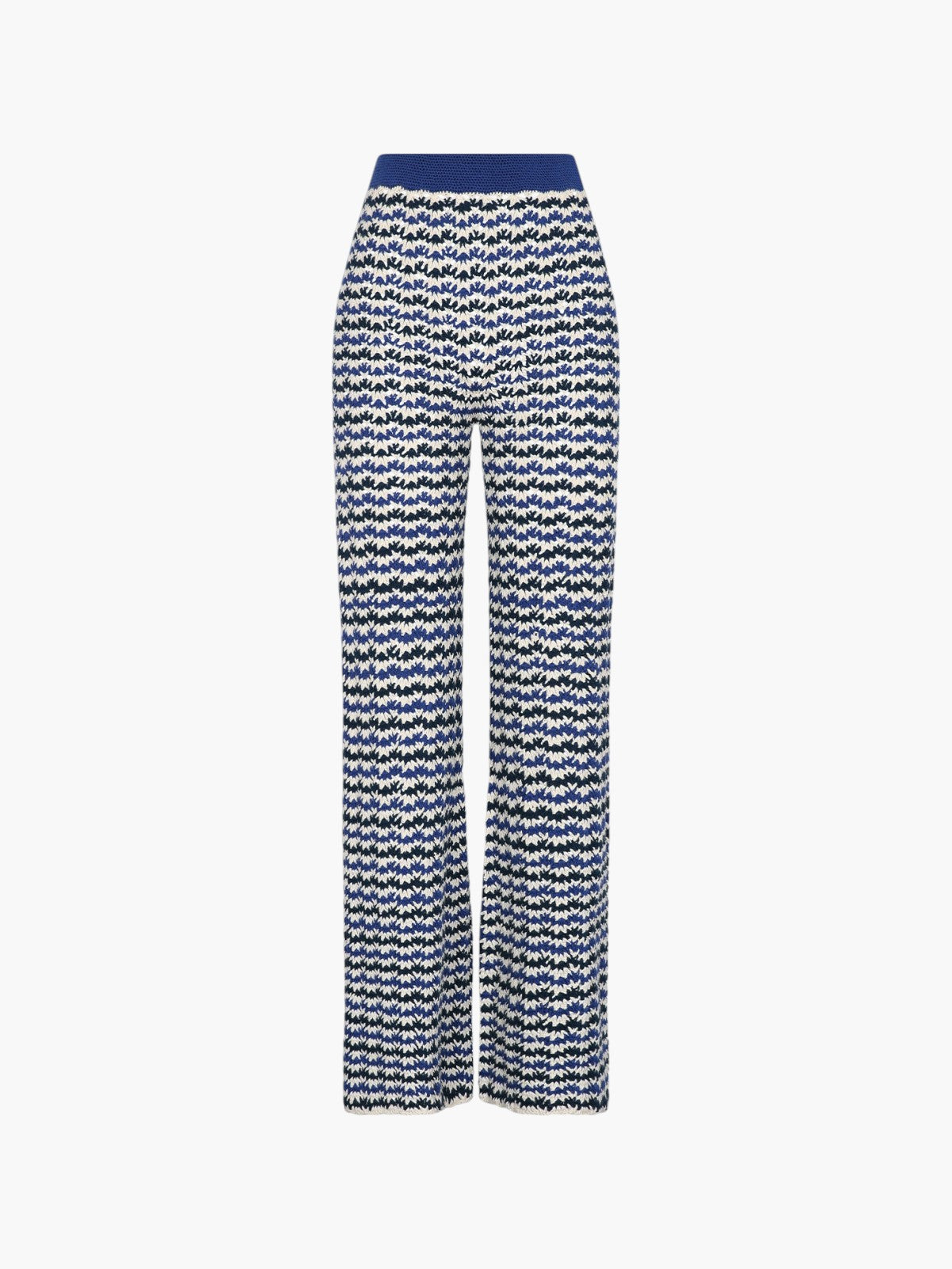 Wayra Crochet Pants | Blues/Ivory Wayra Crochet Pants | Blues/Ivory