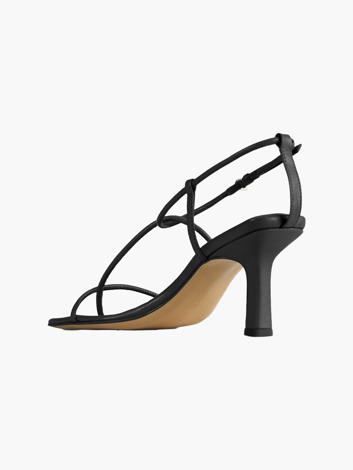 The Strappy Sandal | Black The Strappy Sandal | Black