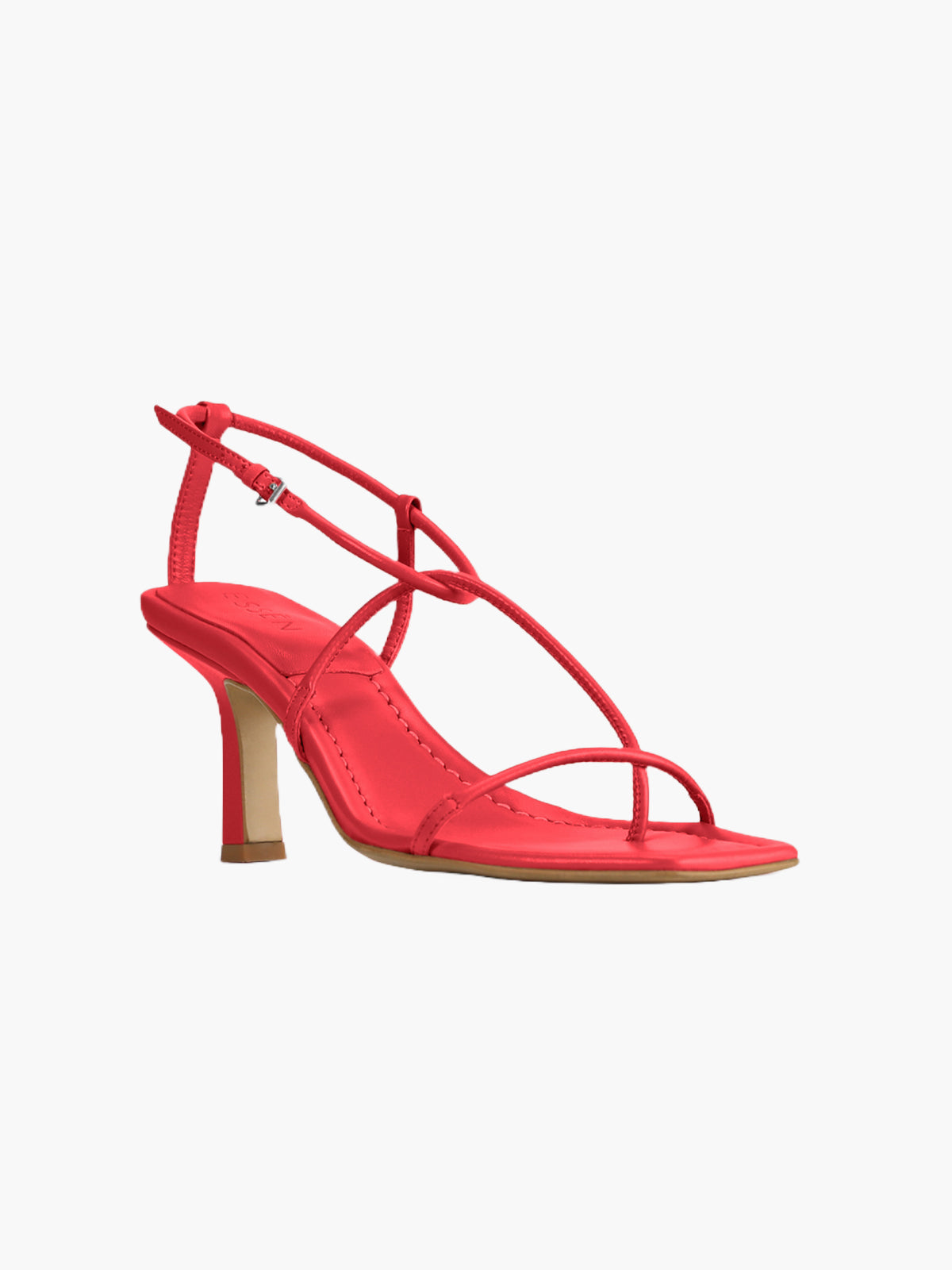 The Strappy Sandal | Red The Strappy Sandal | Red