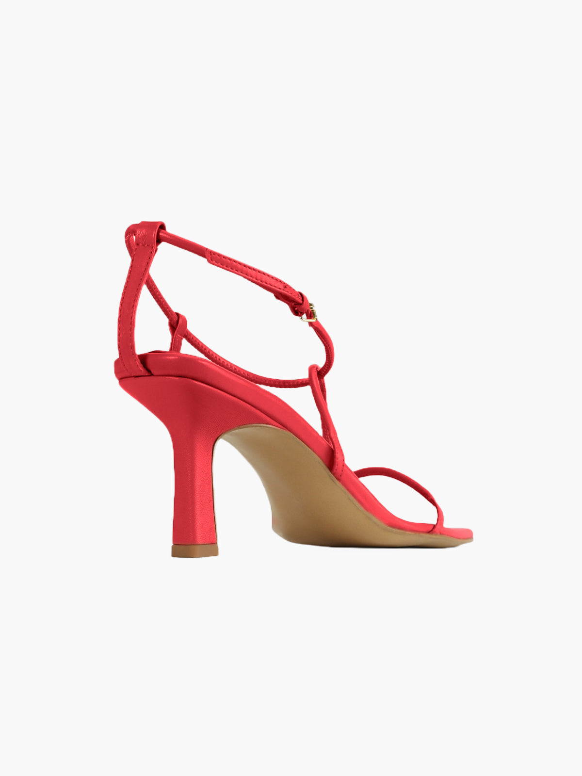 The Strappy Sandal | Red The Strappy Sandal | Red