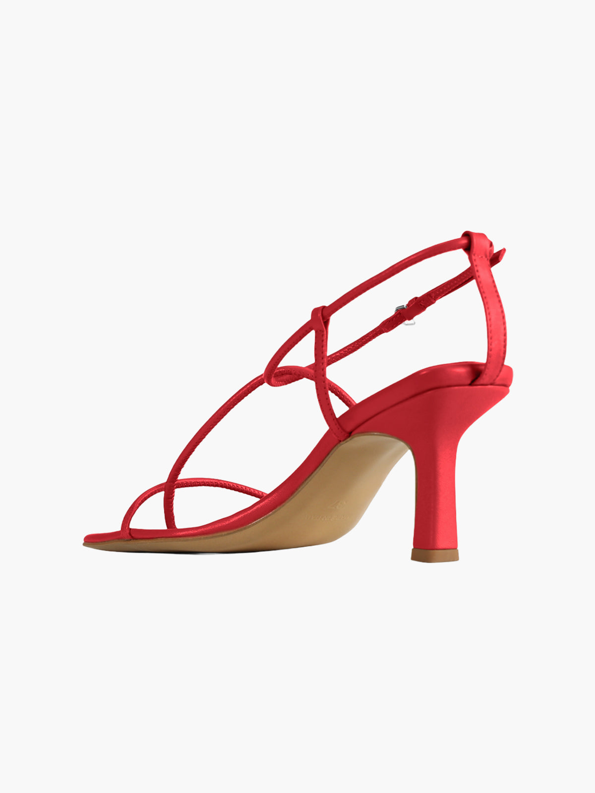 The Strappy Sandal | Red The Strappy Sandal | Red