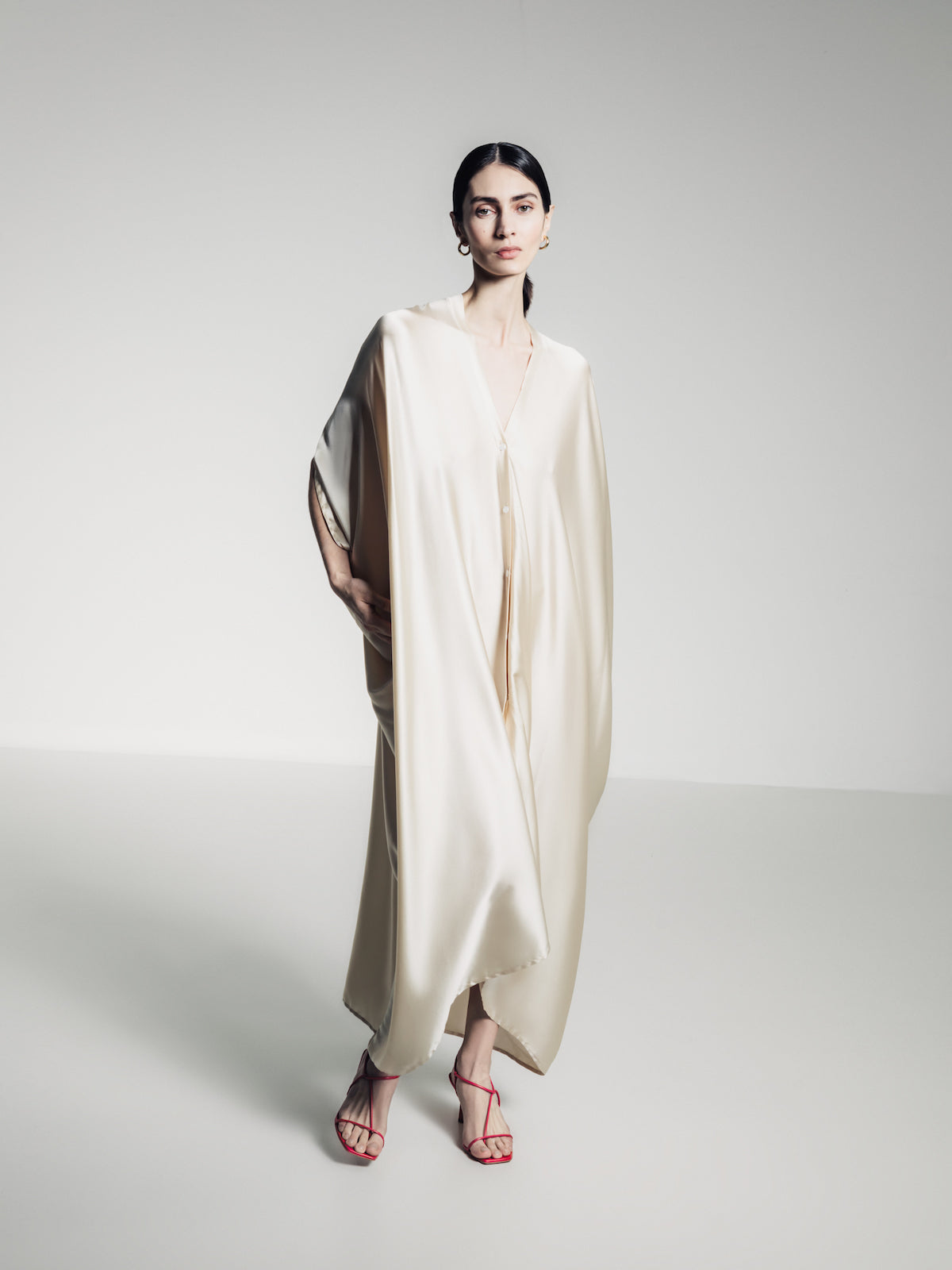 The Strappy Sandal | Red The Strappy Sandal | Red