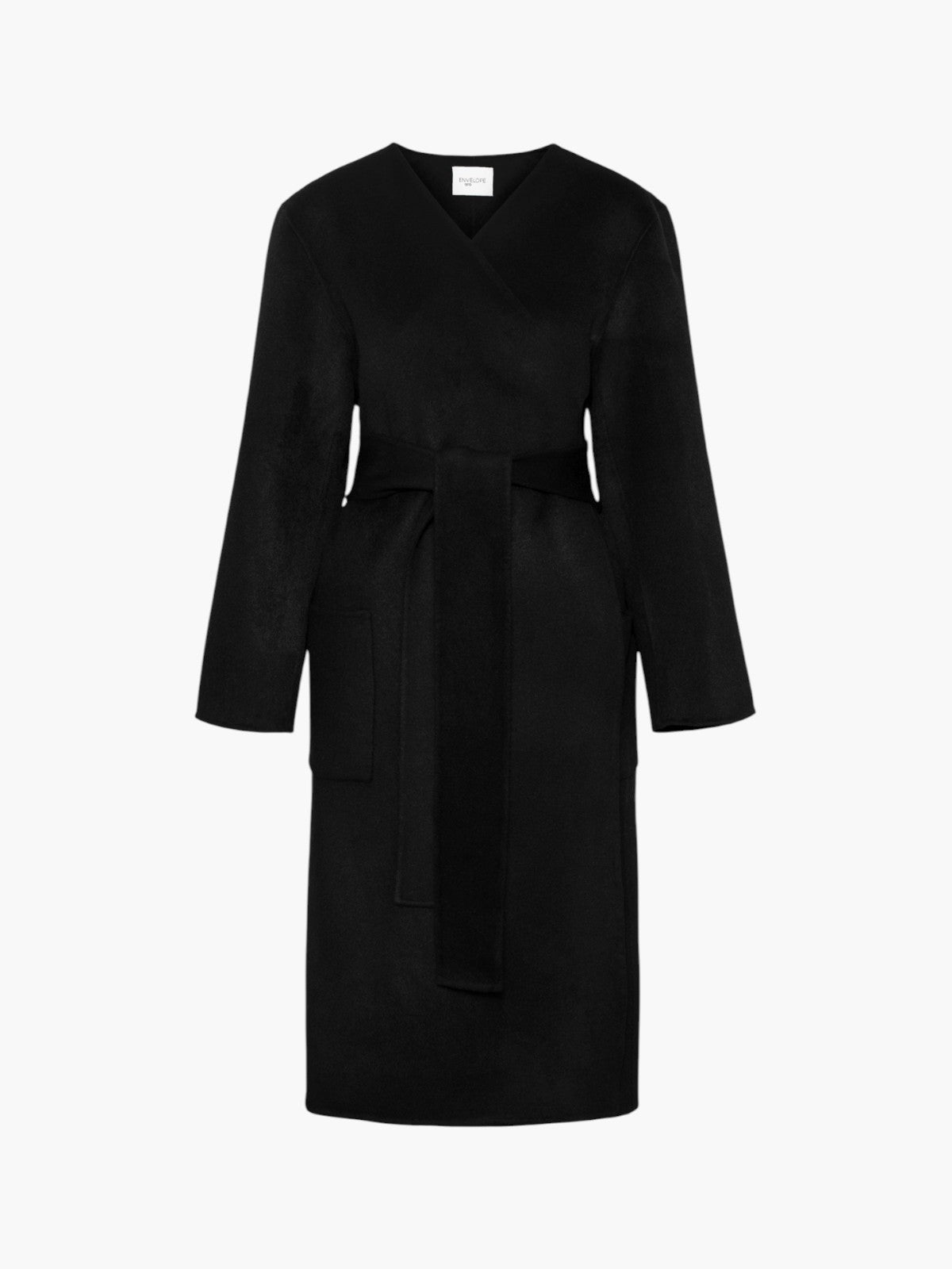 Cape Coat | Black Cape Coat | Black