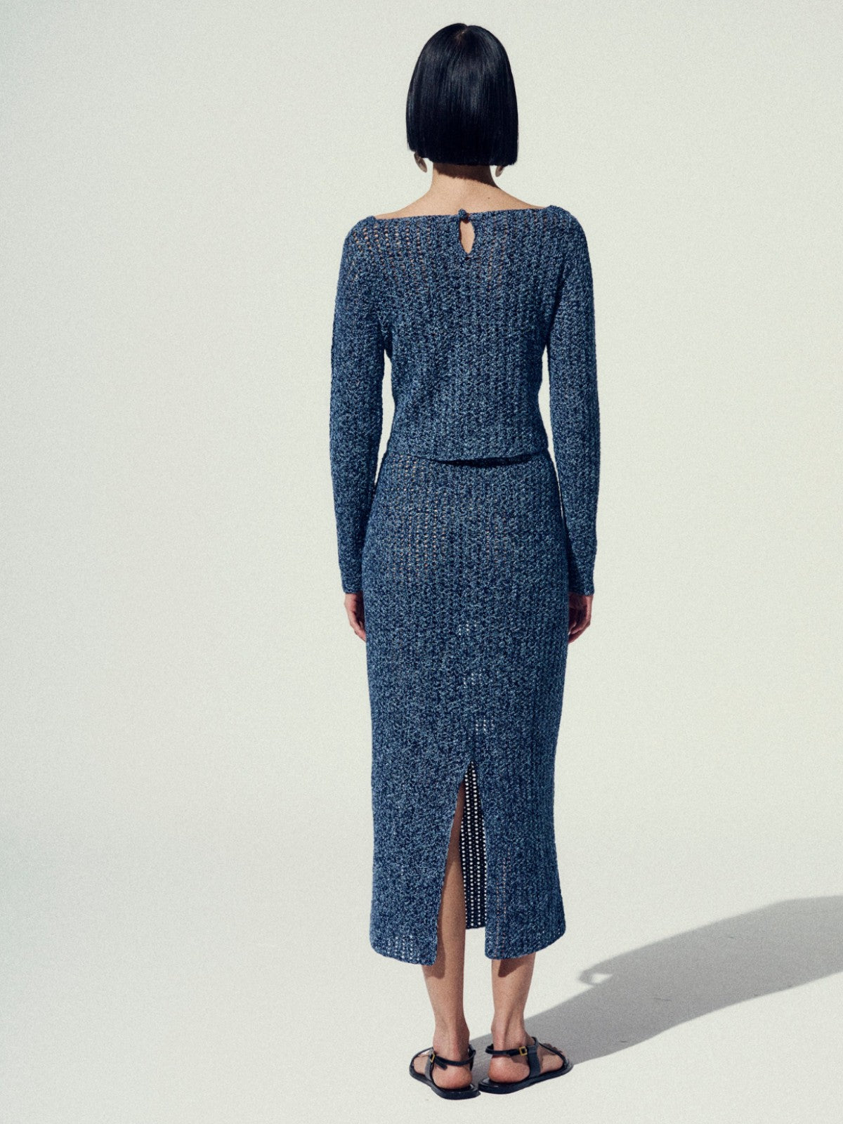 Manabi Long Sleeve Top | Blues Manabi Long Sleeve Top | Blues - Fashionkind