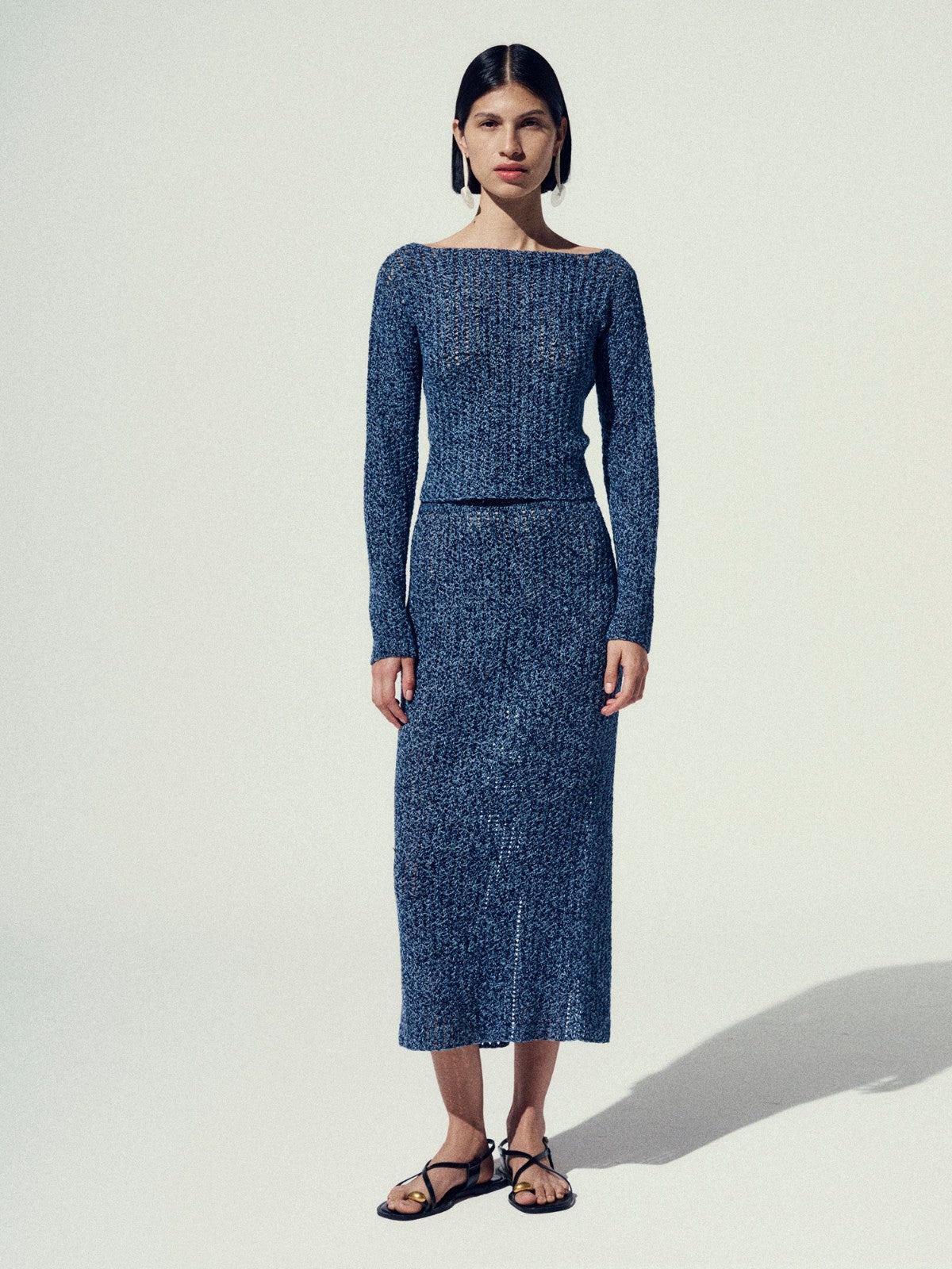 Manabi Long Sleeve Top | Blues Manabi Long Sleeve Top | Blues - Fashionkind