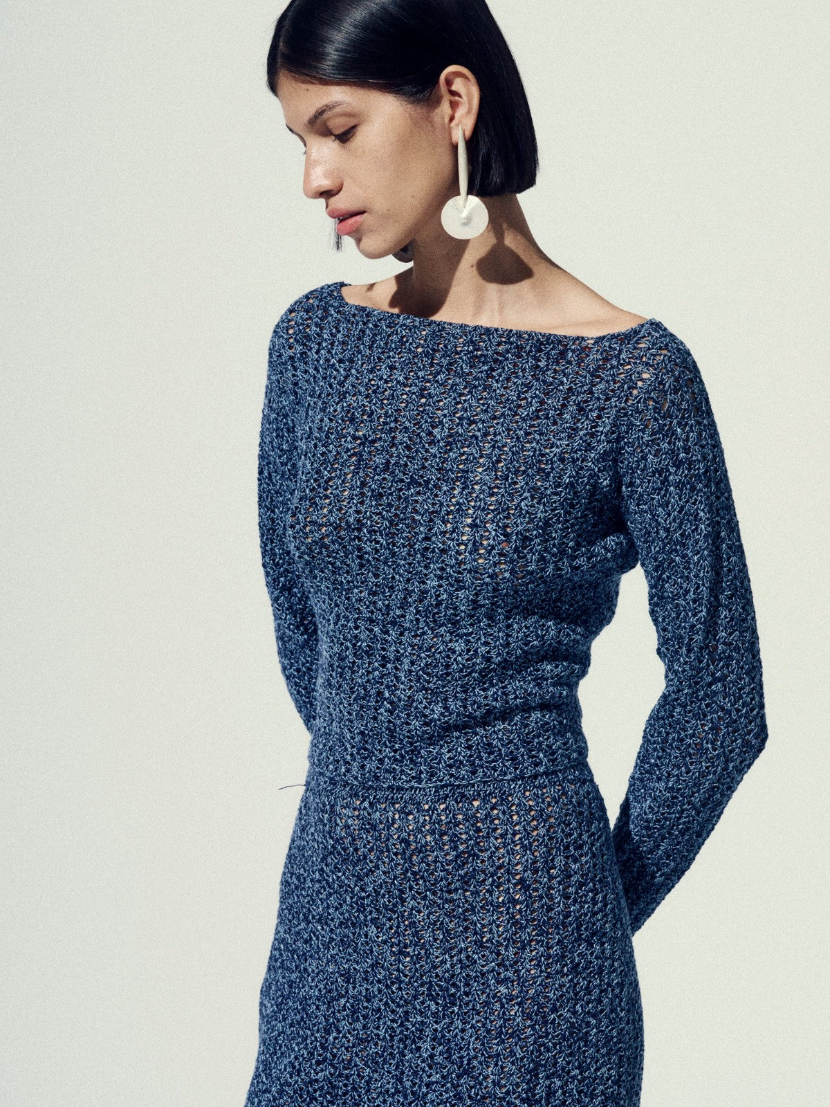 Manabi Long Sleeve Top | Blues Manabi Long Sleeve Top | Blues - Fashionkind