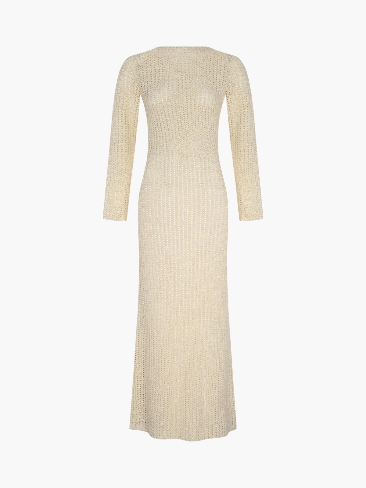 ESCVDO | Misha Crochet Maxi Dress | Ivory