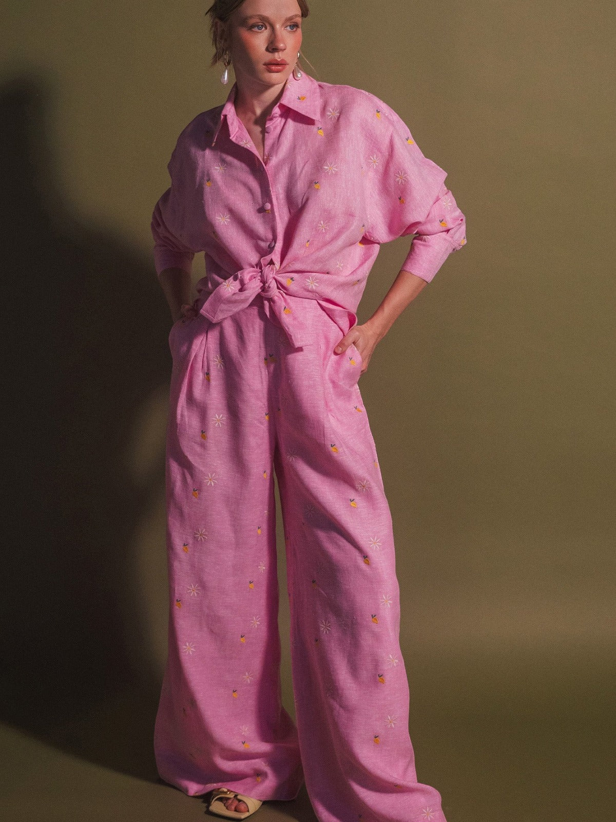 Mango Pant | Pink Mango Pant | Pink