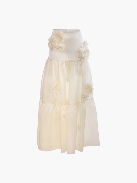 Marigold Skirt | Ivory