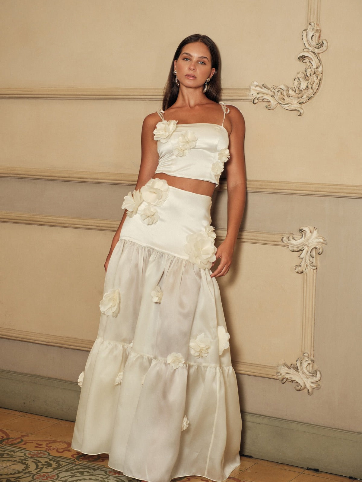 Marigold Skirt | Ivory Marigold Skirt | Ivory