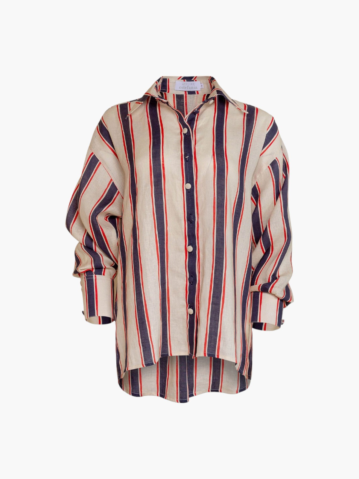 Marine Stripe Blouse | Caviar Midnight Marine Stripe Blouse | Caviar Midnight