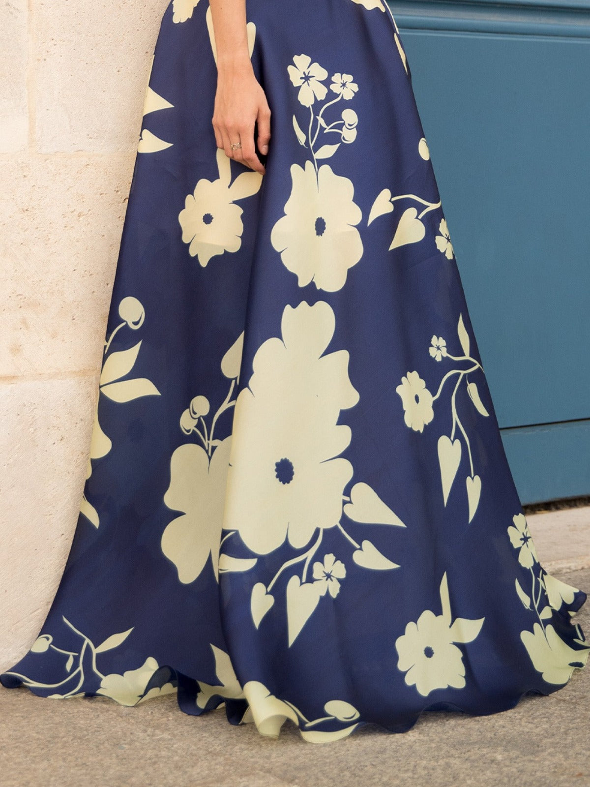 Moonlight Blossom Skirt | Blue Moonlight Blossom Skirt | Blue