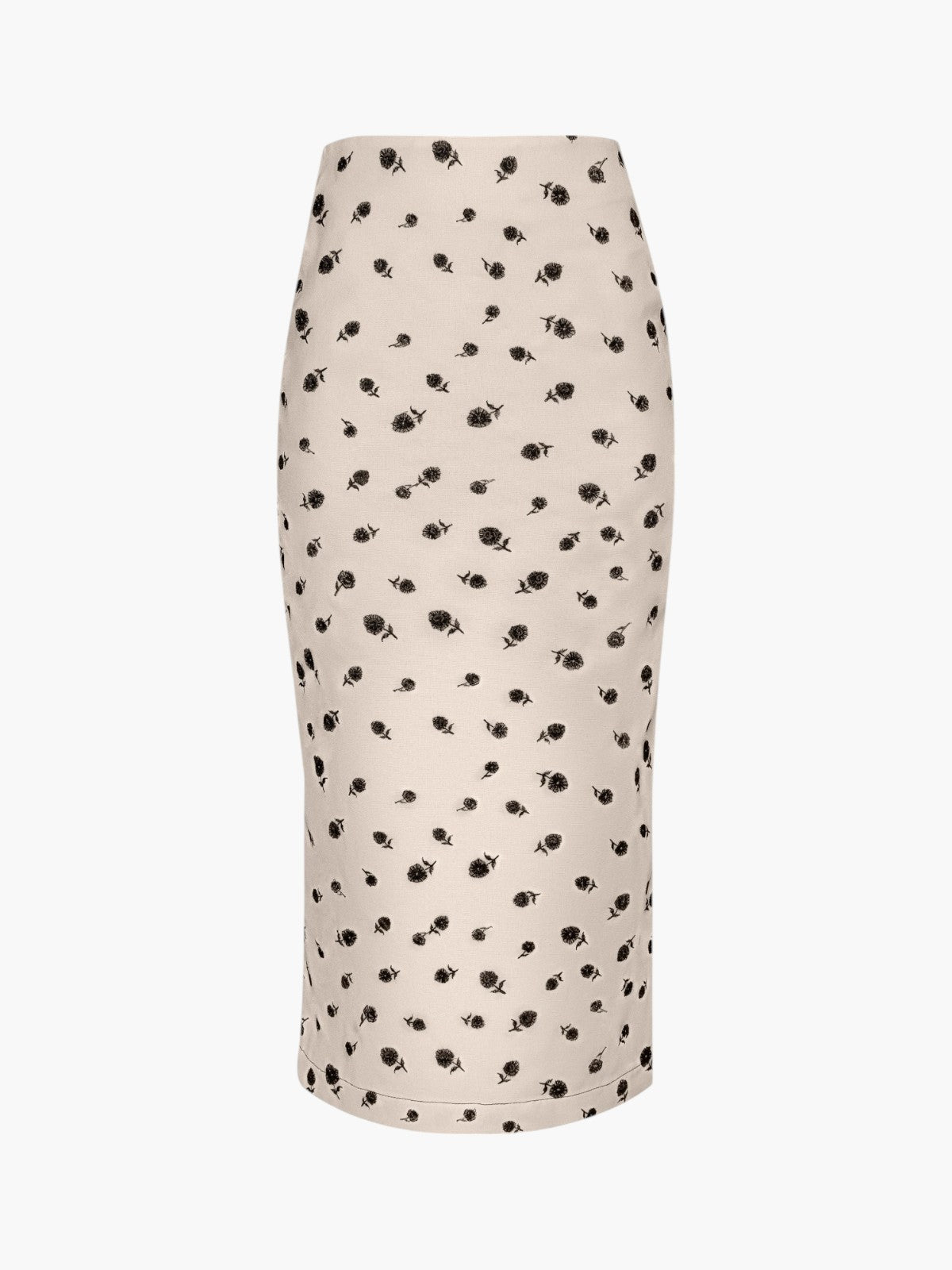 Rosita Midi Skirt | Ivory Black Rosita Midi Skirt | Ivory Black