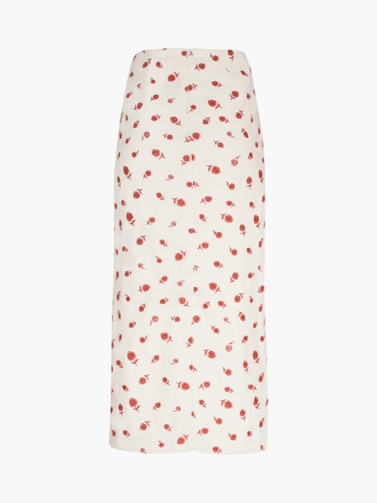 Rosita Midi Skirt | Ivory Red Rosita Midi Skirt | Ivory Red