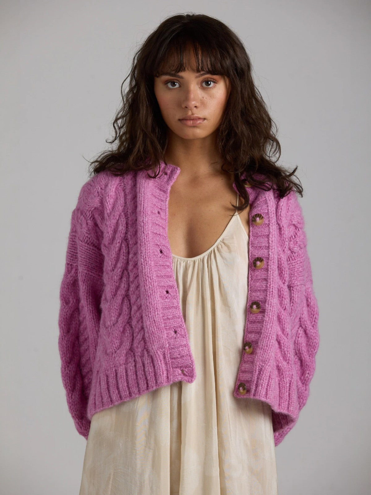 Lulu Sweater | Magenta