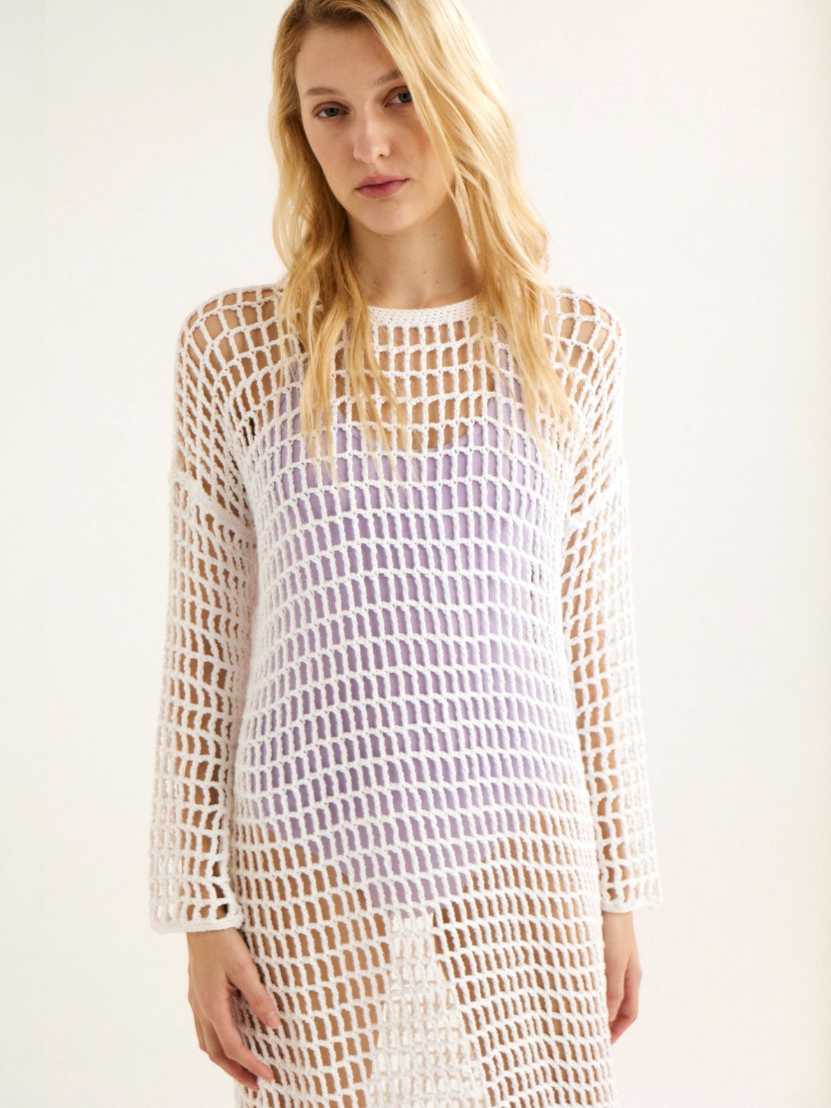 Luna Maxi Dress | White