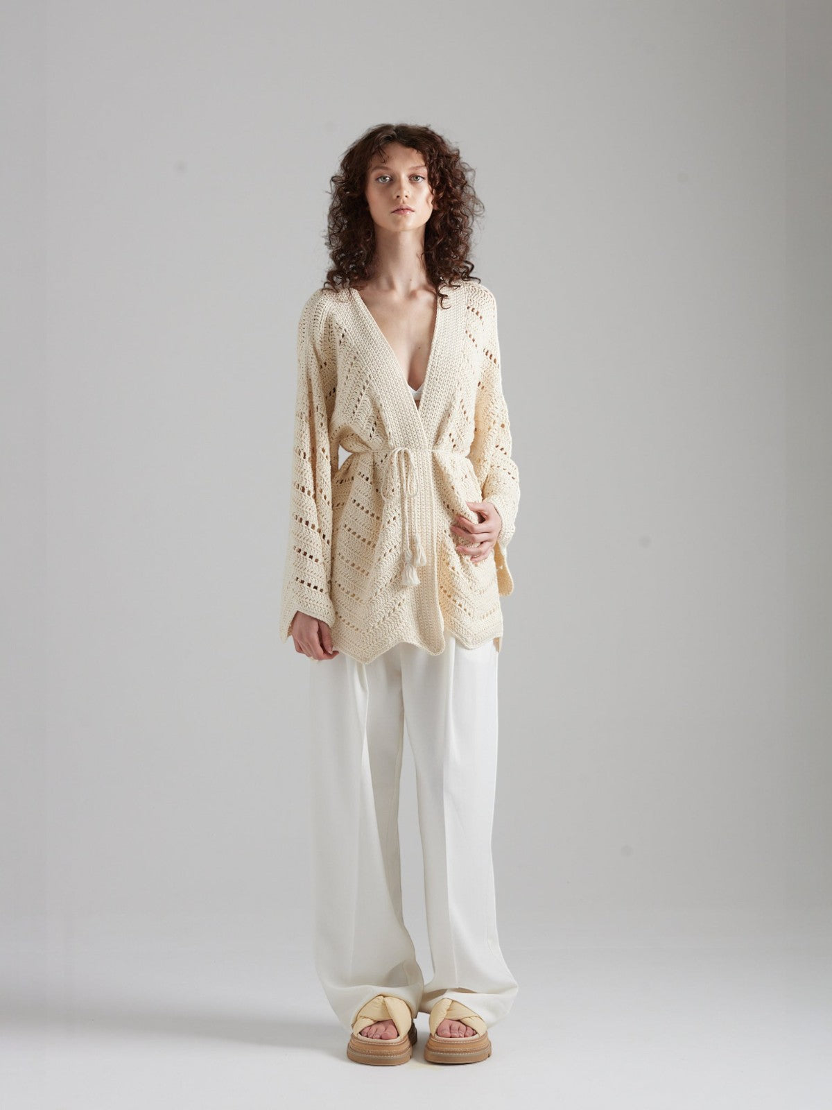 Mia Cardigan | Beige