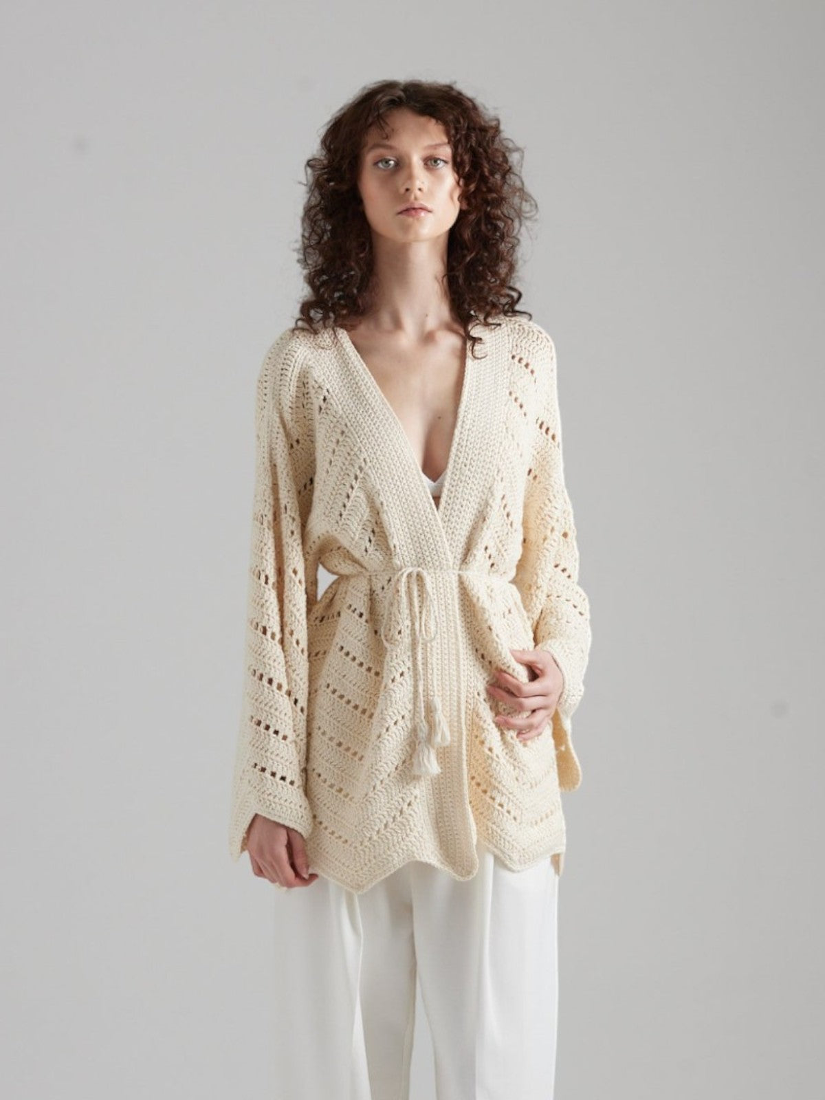 Mia Cardigan | Beige